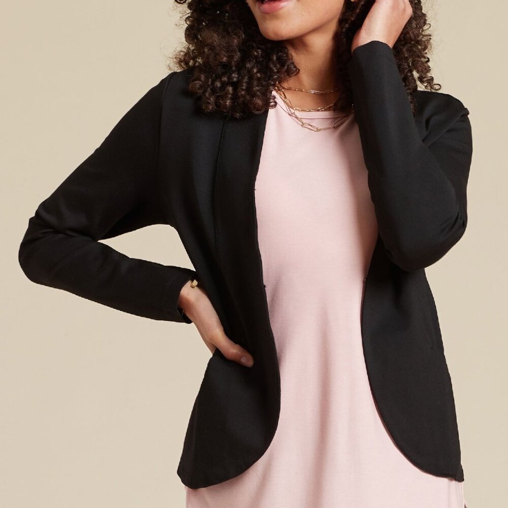 PEACH Ponte Power Blazer Jacket S